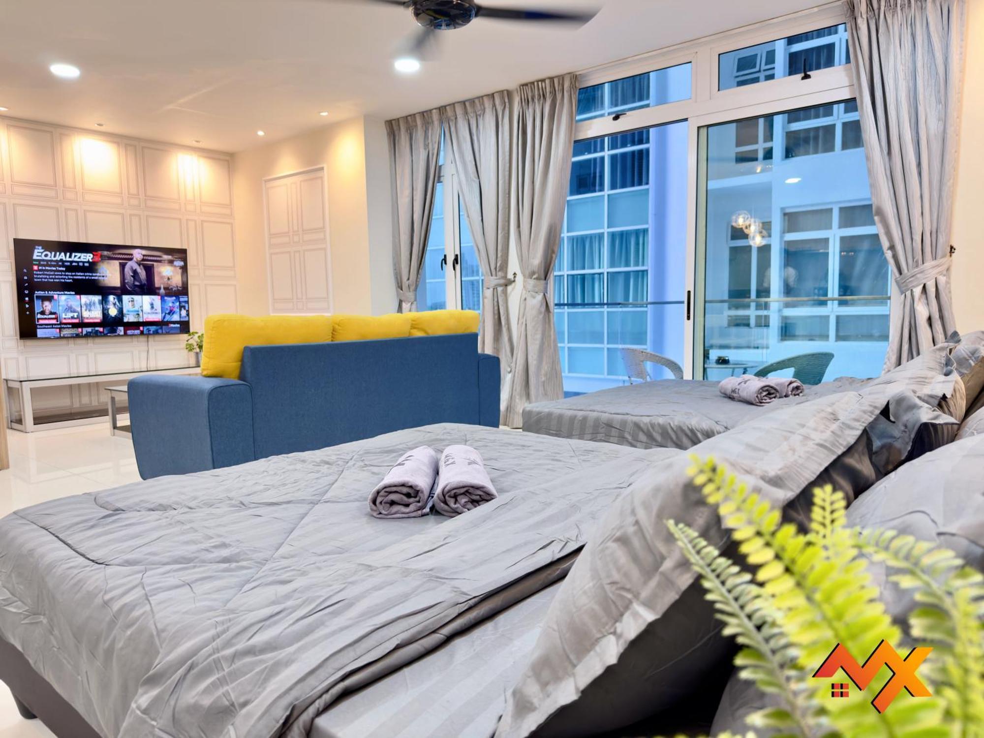 Apartment Ksl Mall 6-20pax Private Lift-netflix-smarttv 70inch *