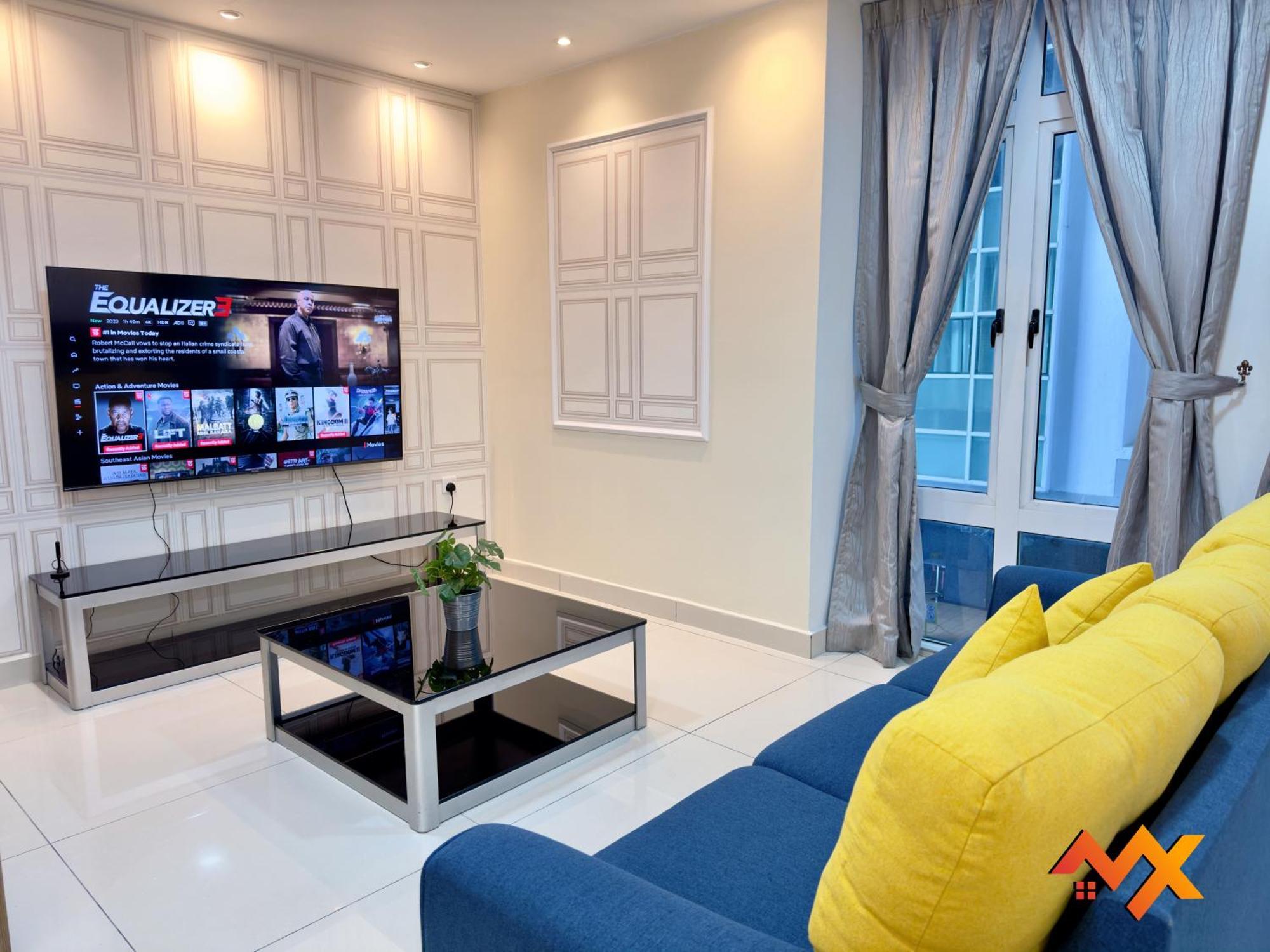 Ksl Mall 6-20pax Private Lift-netflix-smarttv 70inch Apartment