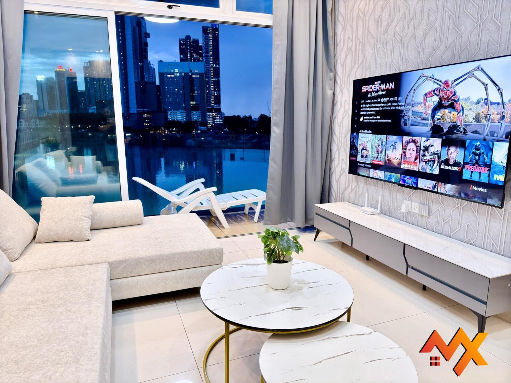 Apartment Ksl Mall 6-20pax Private Lift-netflix-smarttv 70inch *